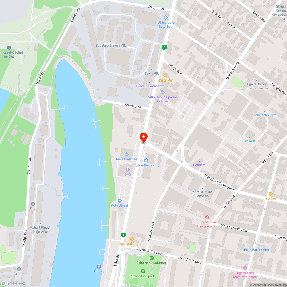 Hiányzó fényterelő bejelentés helye