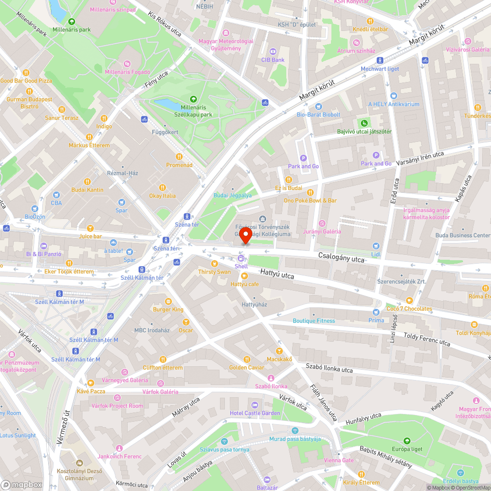 Kidöntött tűzcsap bejelentés helye