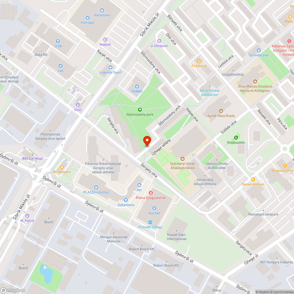 Ferde csatornafedél bejelentés helye