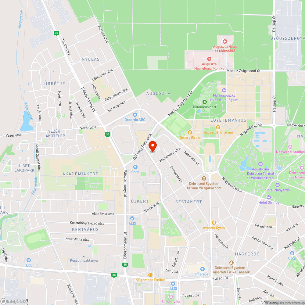 Eldugult csapadékvíznyelő bejelentés helye