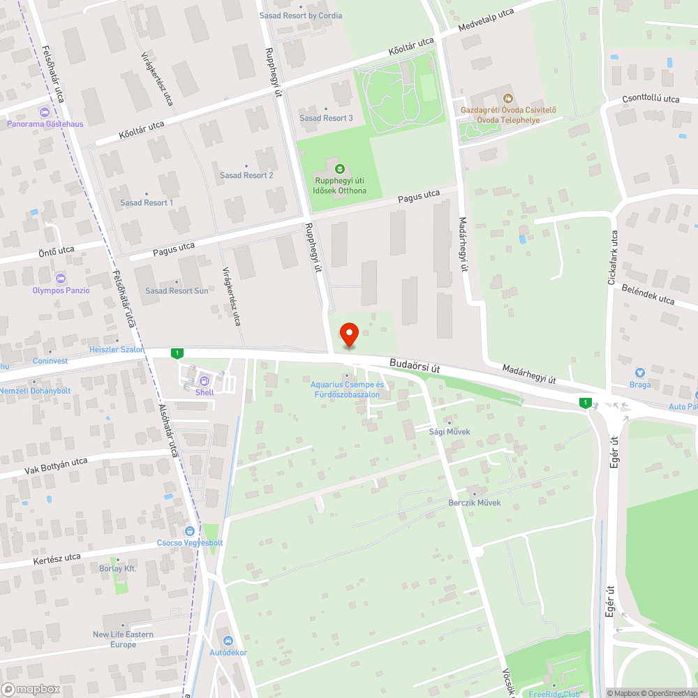 Hirtelen megszűnő bringaút bejelentés helye