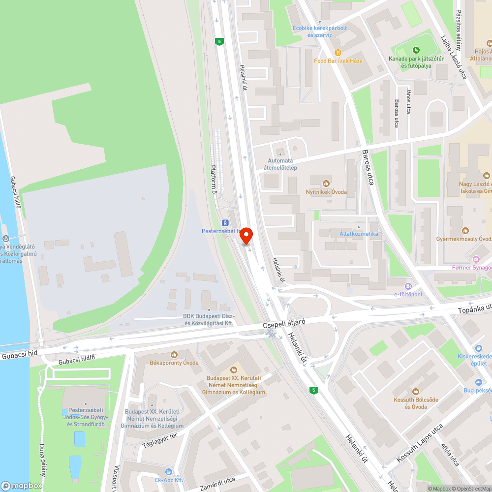 Beesett csatornanyílás bejelentés helye