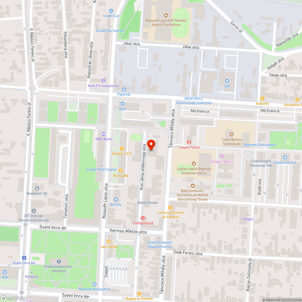 Billegő fedelek bejelentés helye