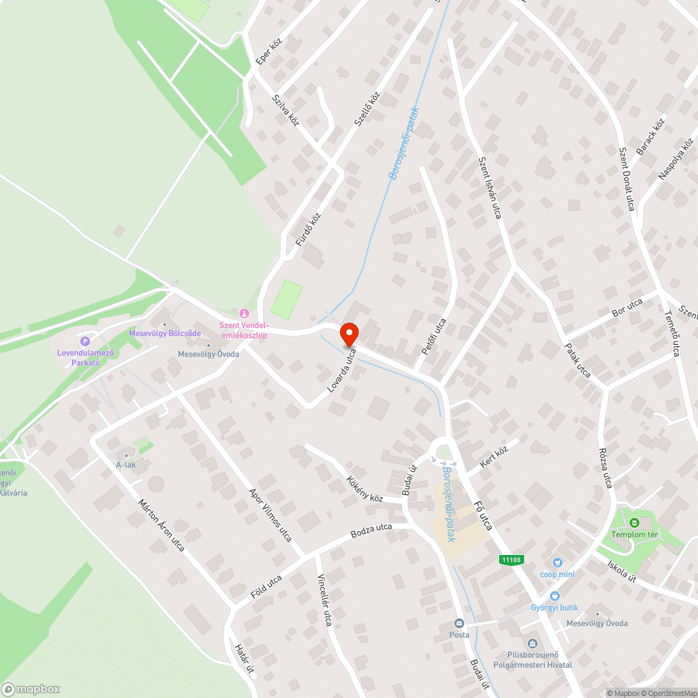 Zöldhulladék a hídon. bejelentés helye