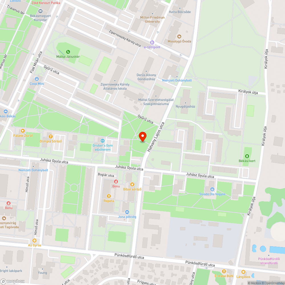 Sötét rész bejelentés helye