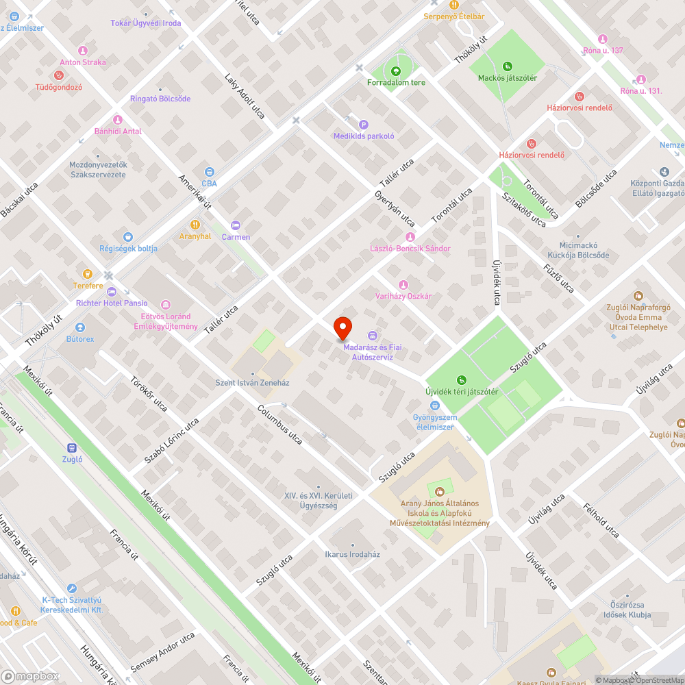 Szinte halott fa bejelentés helye