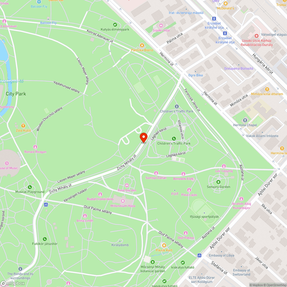 Megrongált sorpad bejelentés helye