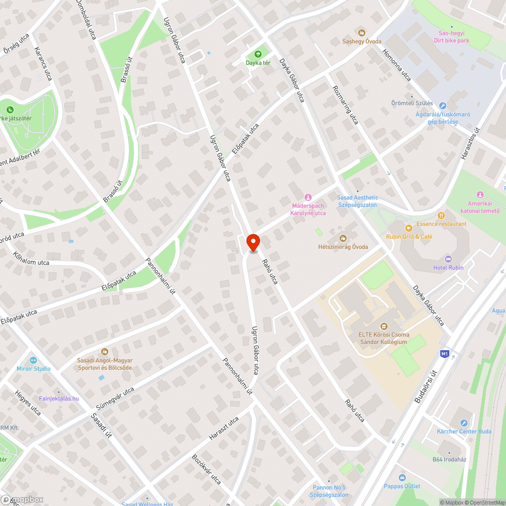 Lugas az Ugron Gábor utcában bejelentés helye