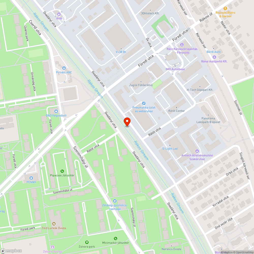 Elképesztő gaz a Gvadányi úton bejelentés helye