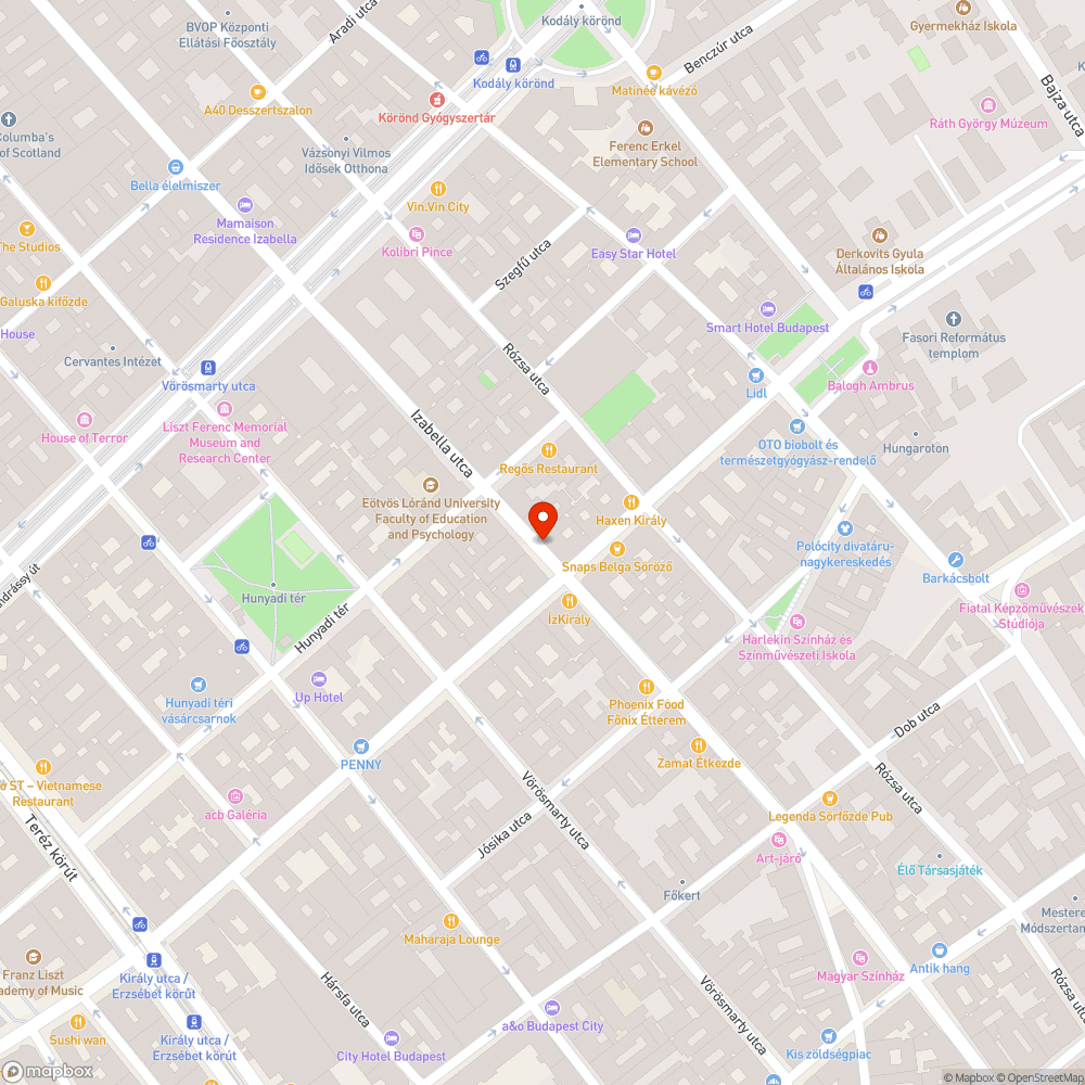 Trolimegálló bejelentés helye