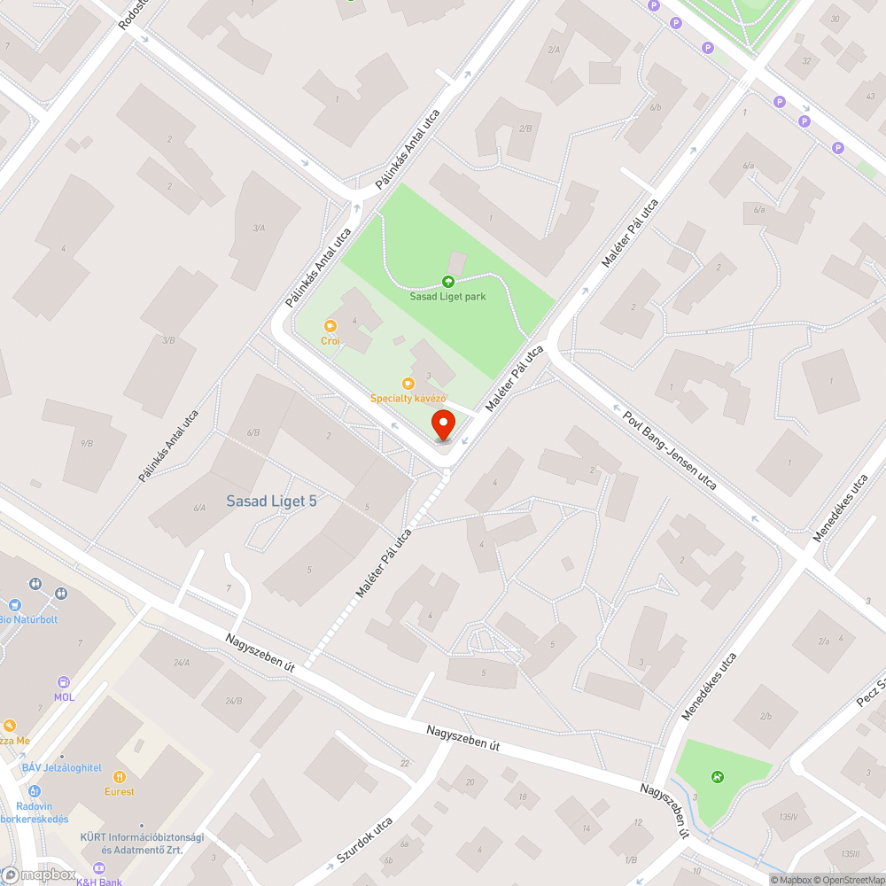 Szedersor - Maléter szemét bejelentés helye