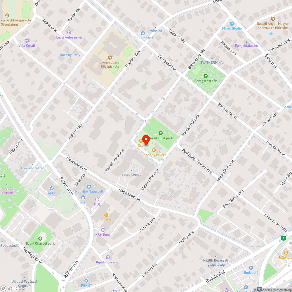 Parkolás a Szedersor utcában bejelentés helye