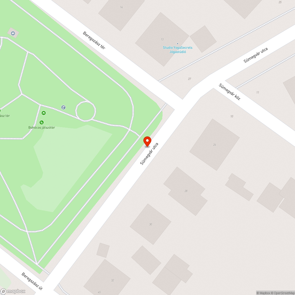 Sümegvár utca 28. szemét bejelentés helye