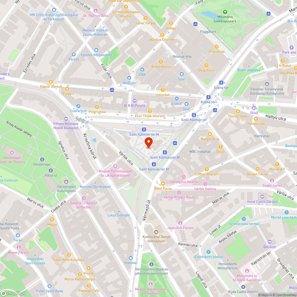 Nem működik a szökőkút a Széll Kálmán téren bejelentés helye