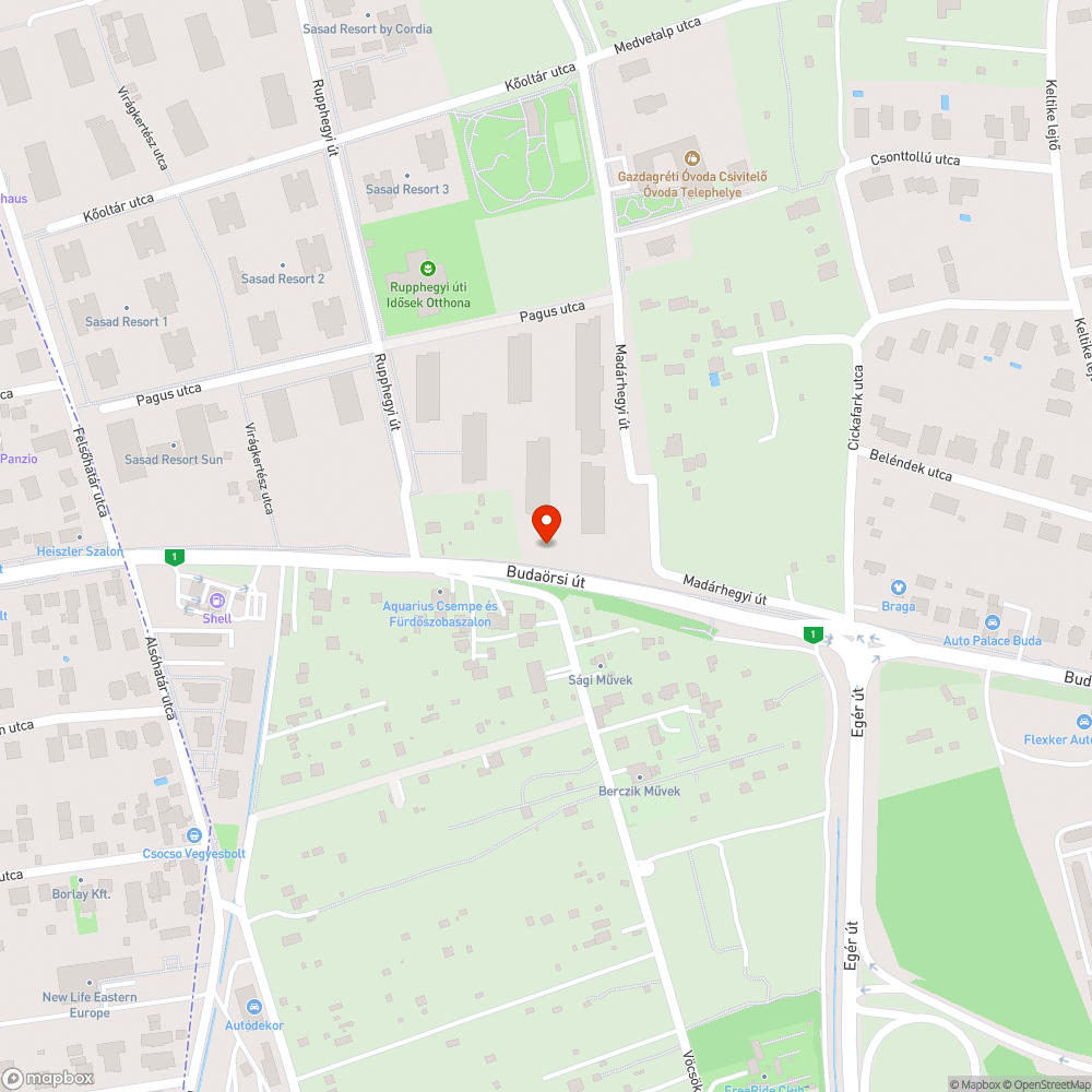 Belógó növényzet bejelentés helye