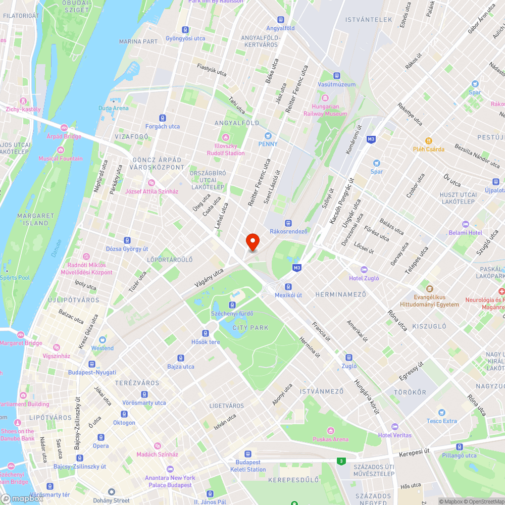 Kiszáradt fa bejelentés helye