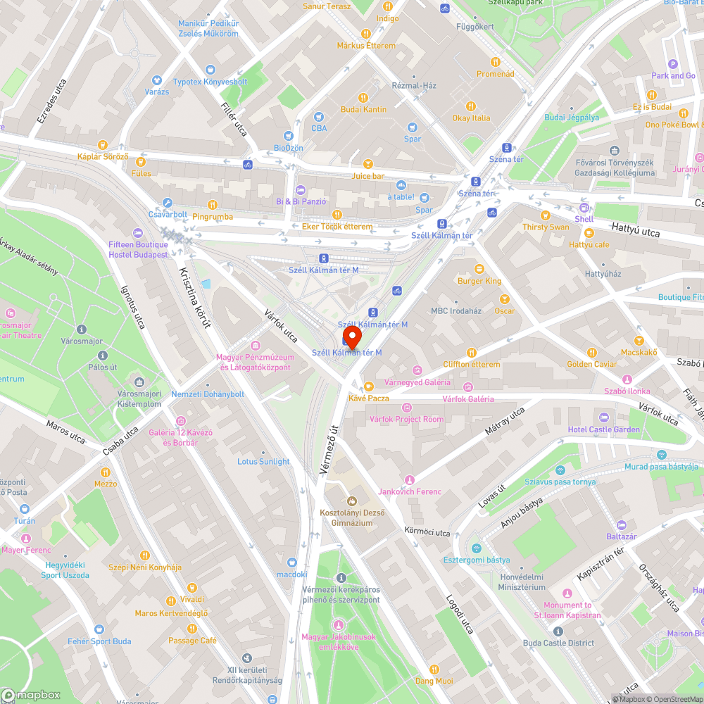 Hiányzó fa bejelentés helye