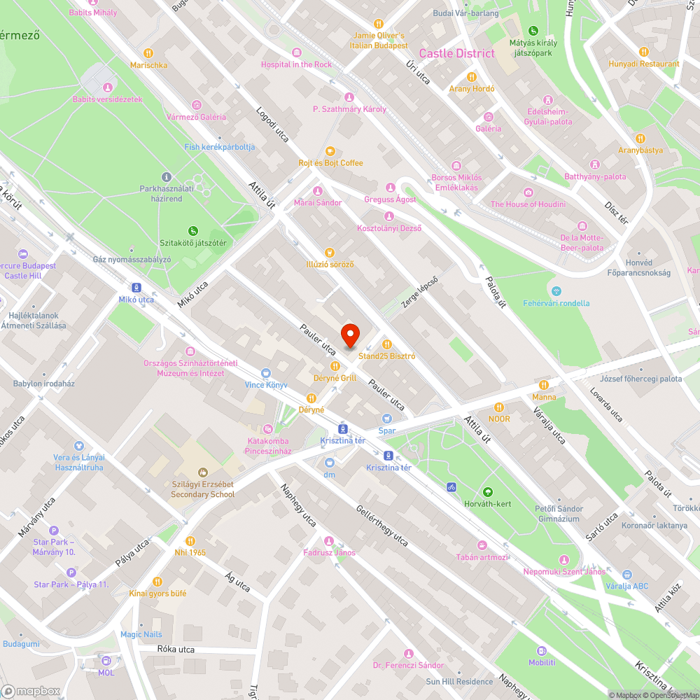 Motorparkoló bejelentés helye