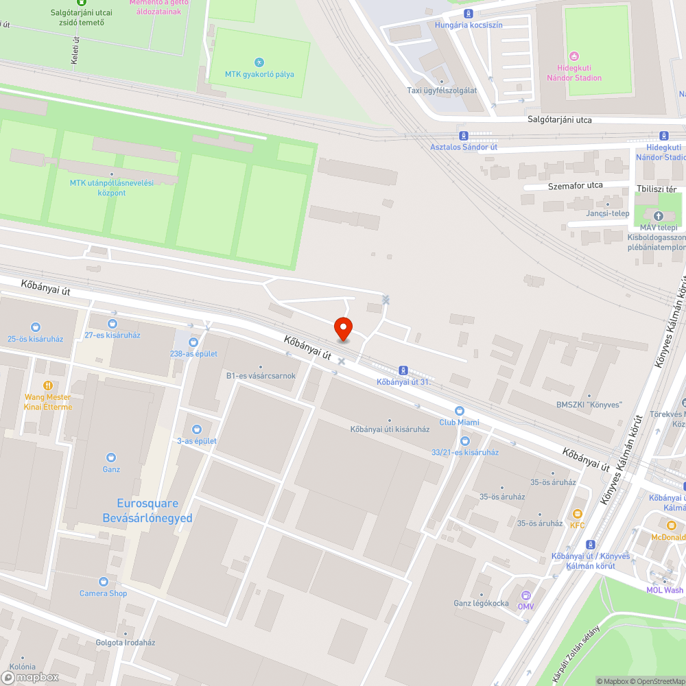 Életveszélyes terelés bejelentés helye