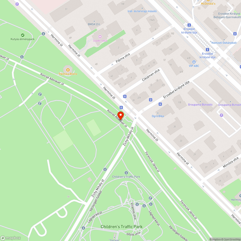 Kidöntött pollerek bejelentés helye