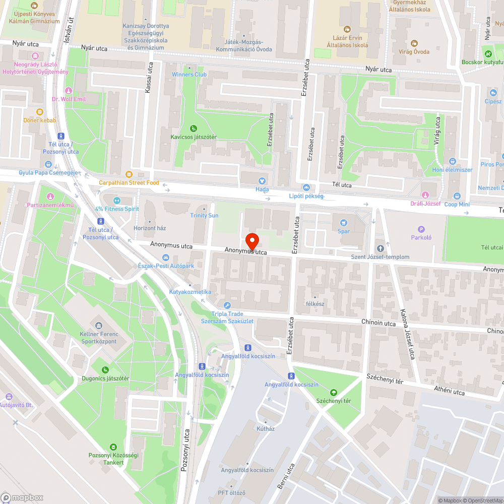 Balesetveszélyes gödrök bejelentés helye