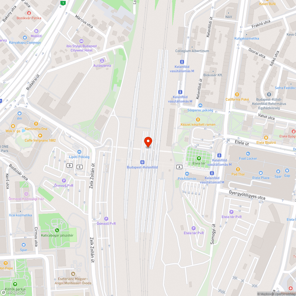 Gusztustalan aluljáró bejelentés helye