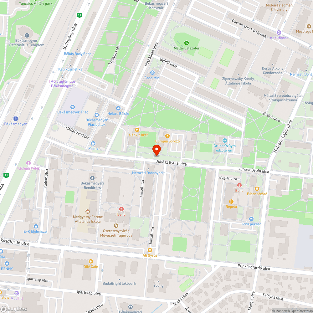 Szétesett szemetes bejelentés helye