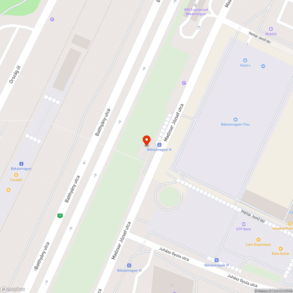 Kiesett üveg elem bejelentés helye