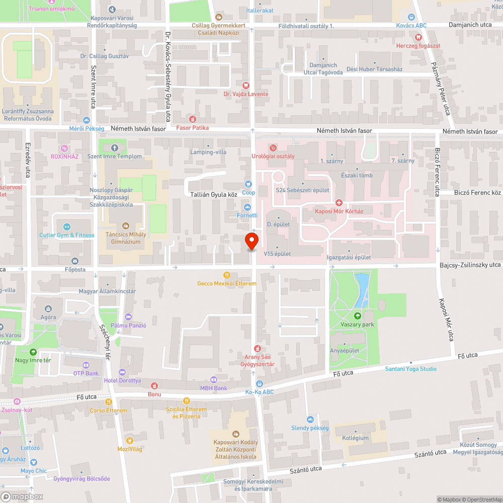 Megrongálódott kuka melletti fémkerítés bejelentés helye