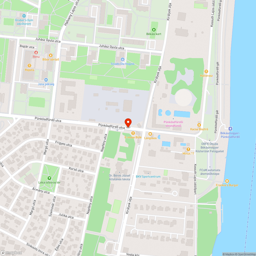 Halott fa bejelentés helye