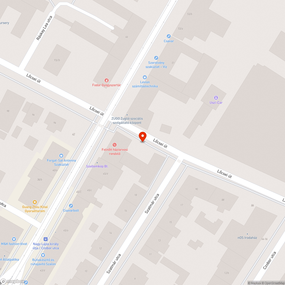 kiszáradt fa bejelentés helye