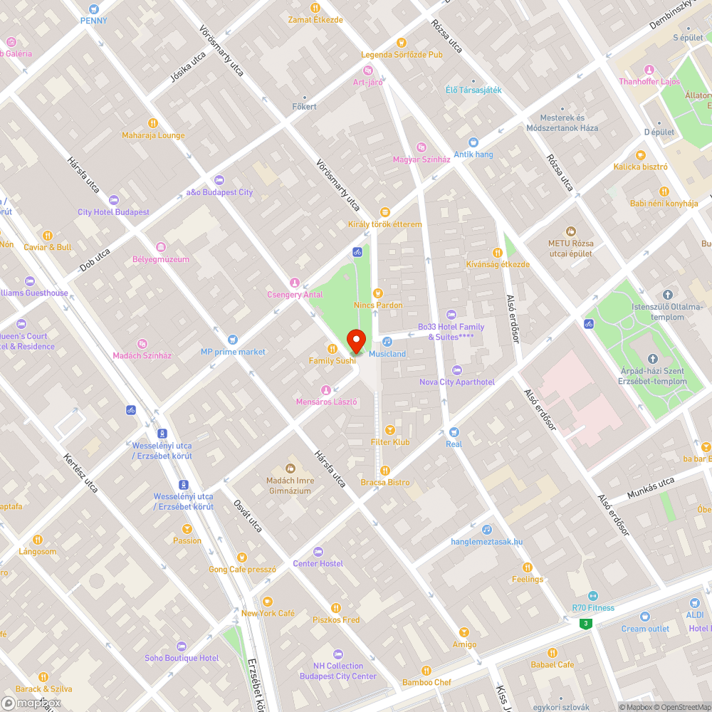 Több katyú bejelentés helye