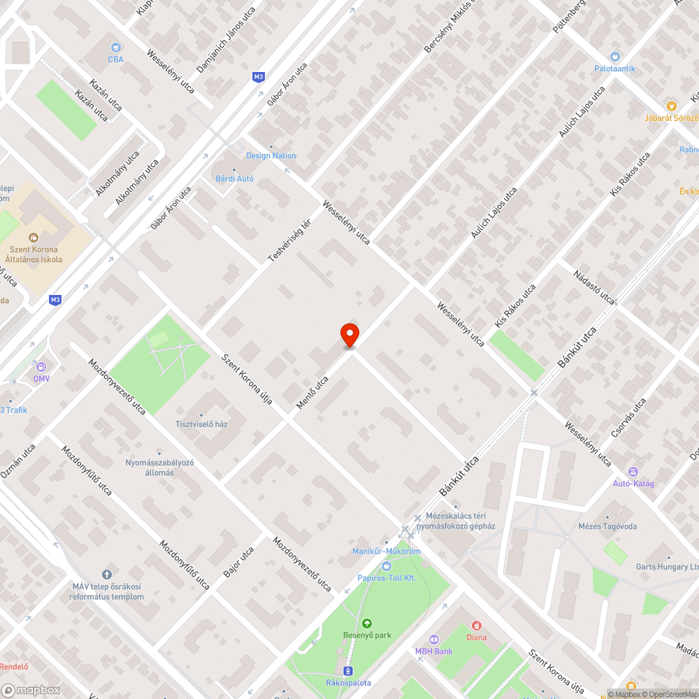 Eldugult csatorna bejelentés helye