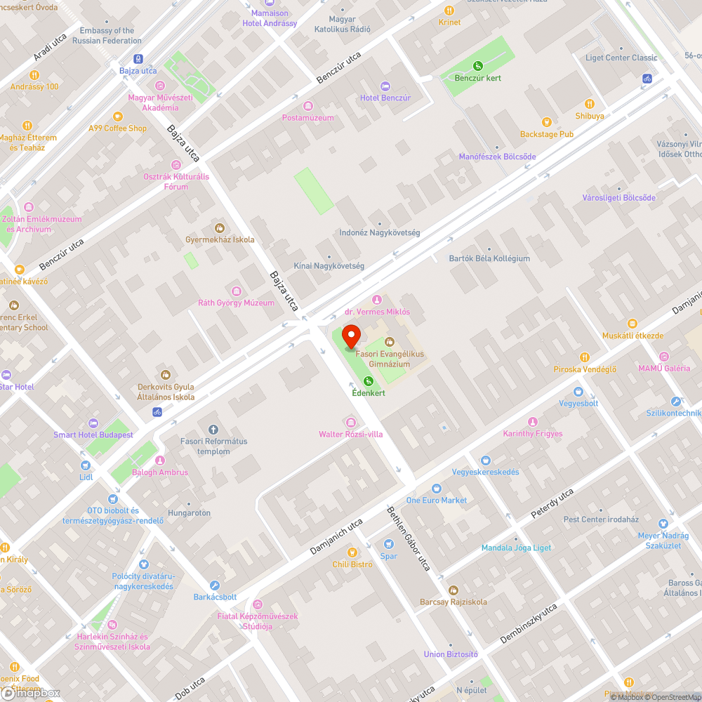 Szemét a Reformáció parknál bejelentés helye