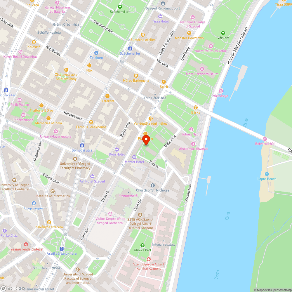 Életveszélyes kandeláber bejelentés helye