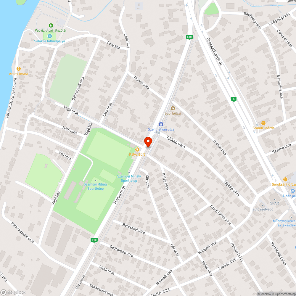 Megrongált kerítés bejelentés helye