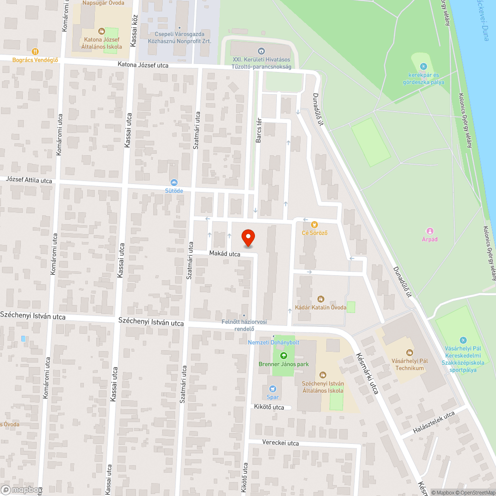 Ivókút vízfolyás játszótéren bejelentés helye