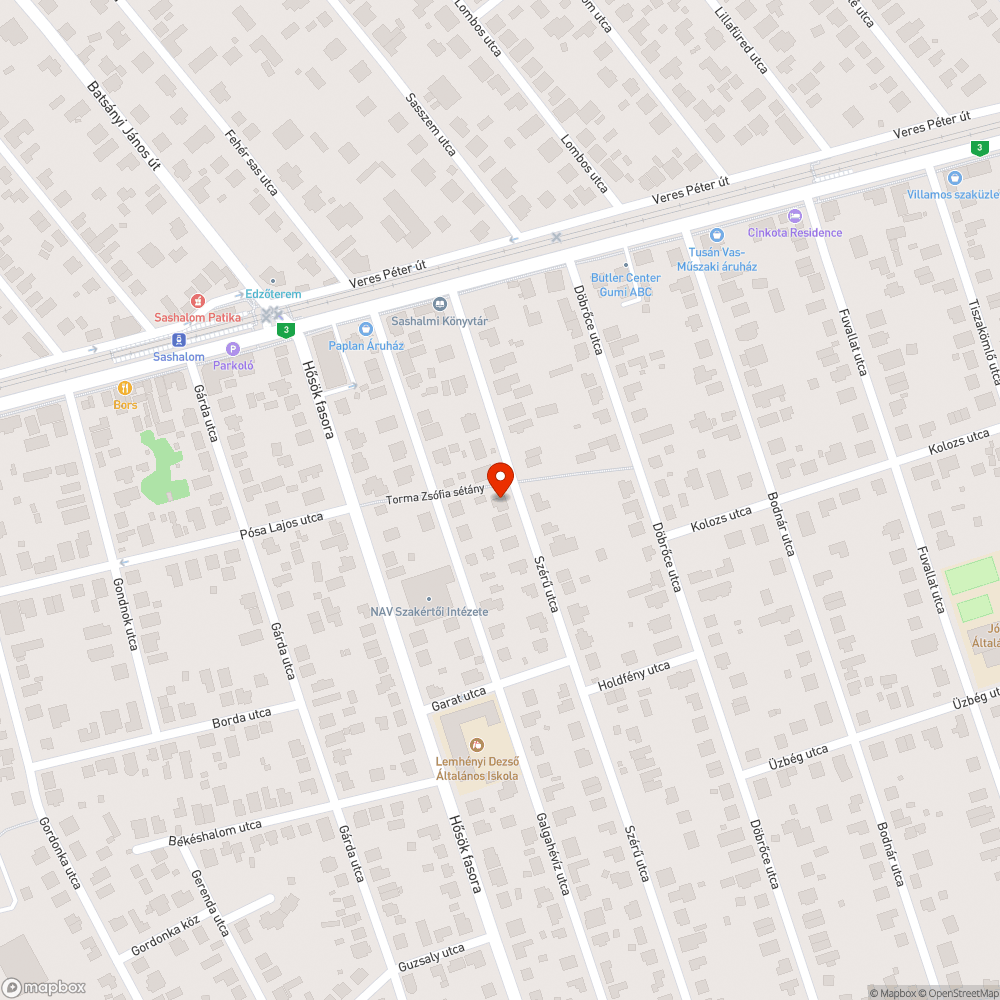 Műanyag zsákok tele szeméttel bejelentés helye