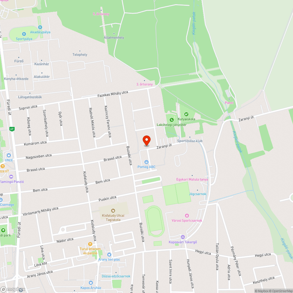 Közlekedési tábla eldőlt bejelentés helye