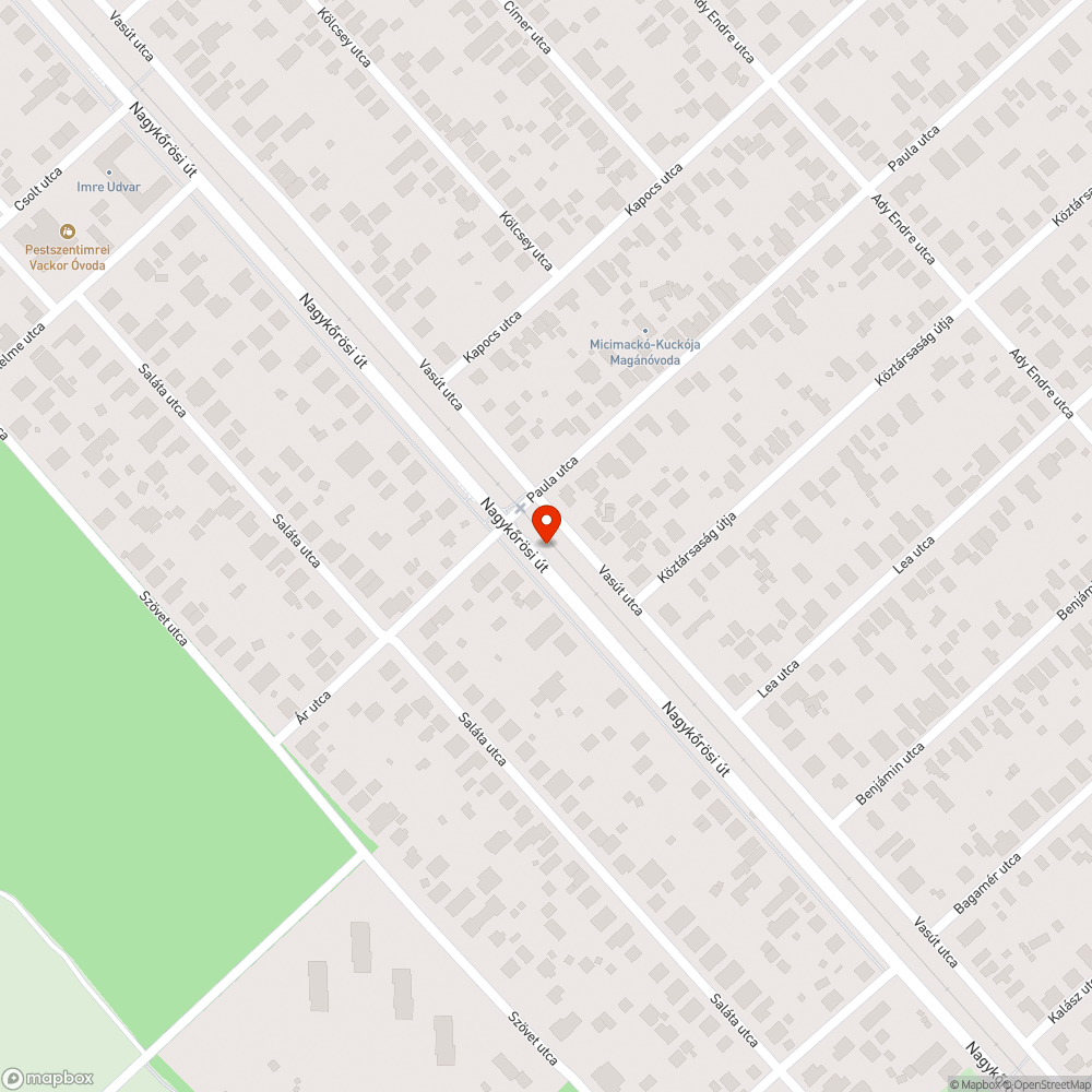 Félig lenyírt terület bejelentés helye