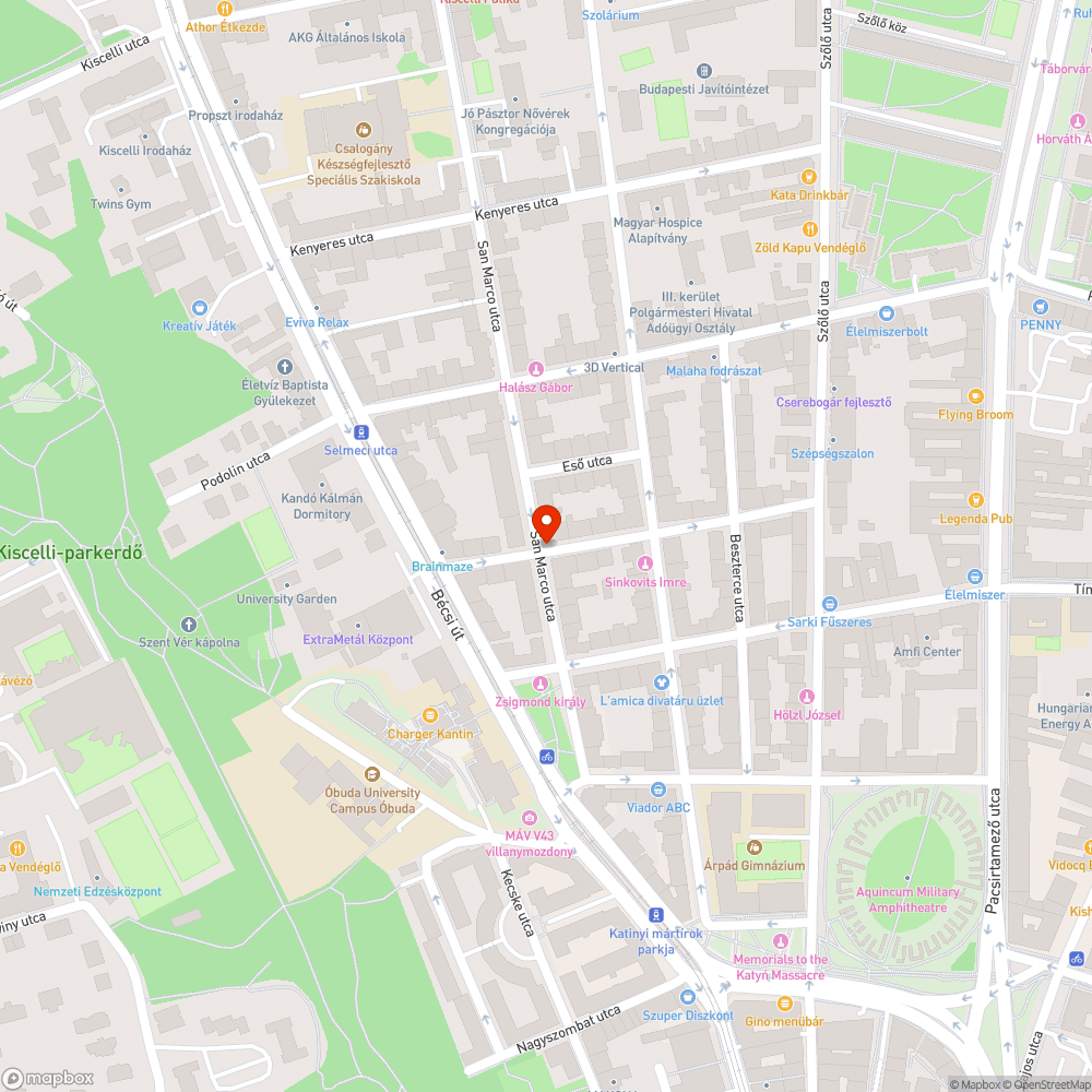 Szomolnok / San Marco szokásos szemét bejelentés helye