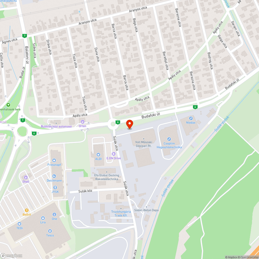 Kiszáradó fa bejelentés helye