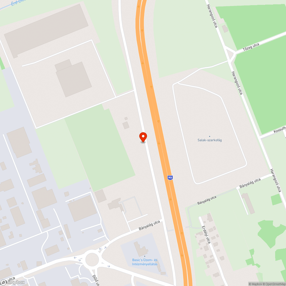 Hamarosan beszakad hacsak... bejelentés helye