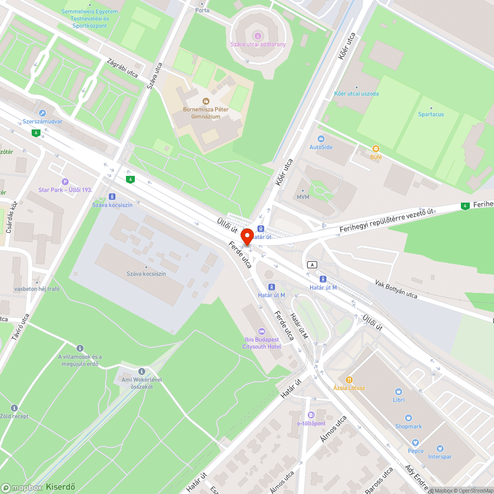 Hiányzó szemetes bejelentés helye