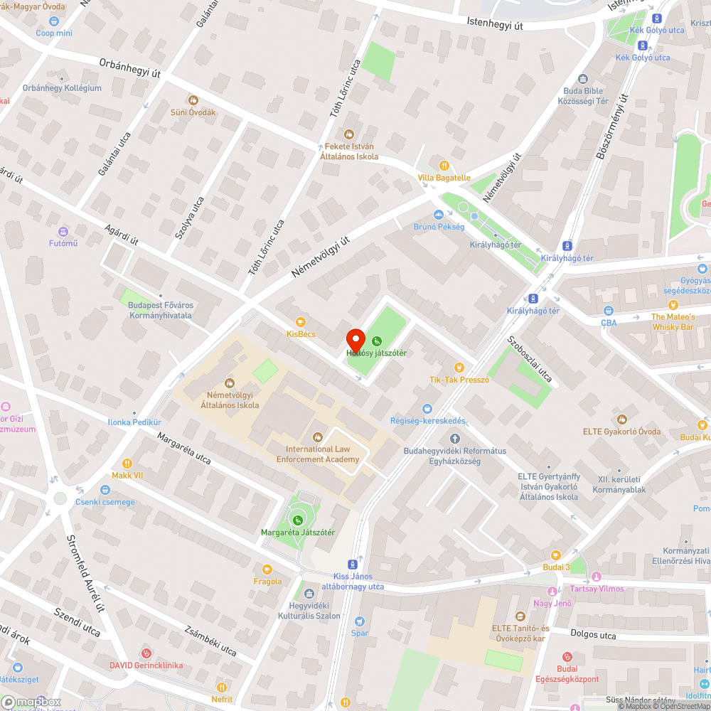 Eldugult lefolyó bejelentés helye