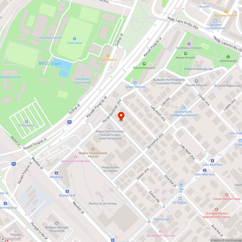 kiszáradt fa bejelentés helye