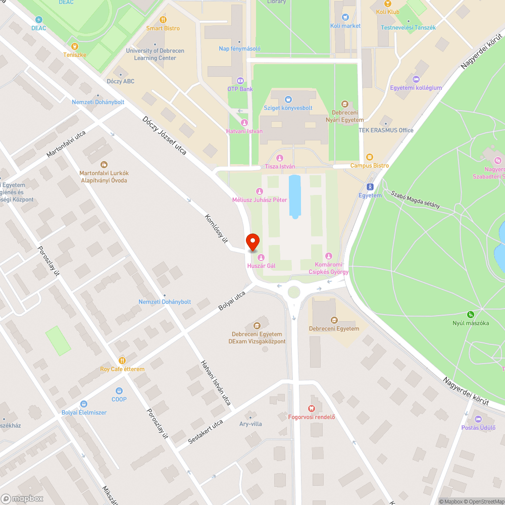 Eldugult csapadékvíznyelő bejelentés helye