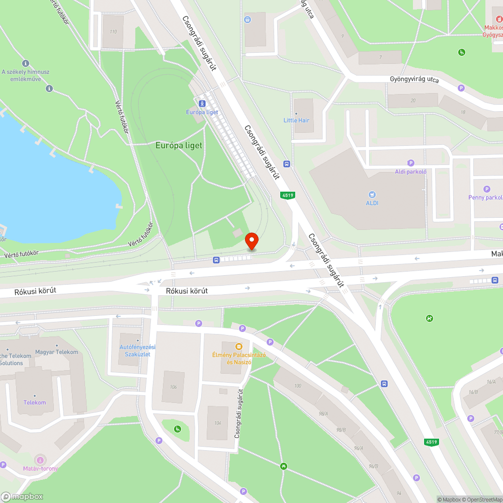 Összefirkált utasváró bejelentés helye