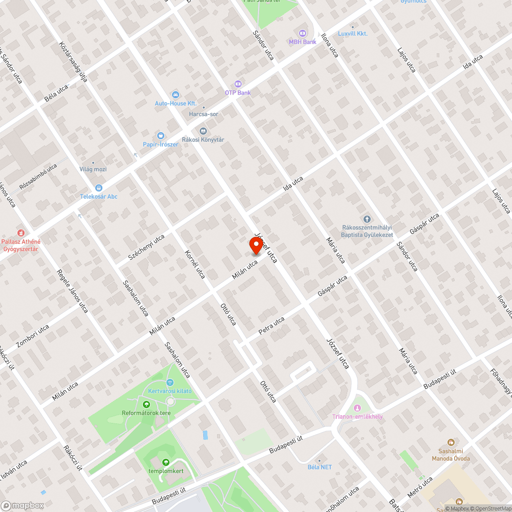 Villanyoszlopból kinőtt fa bejelentés helye