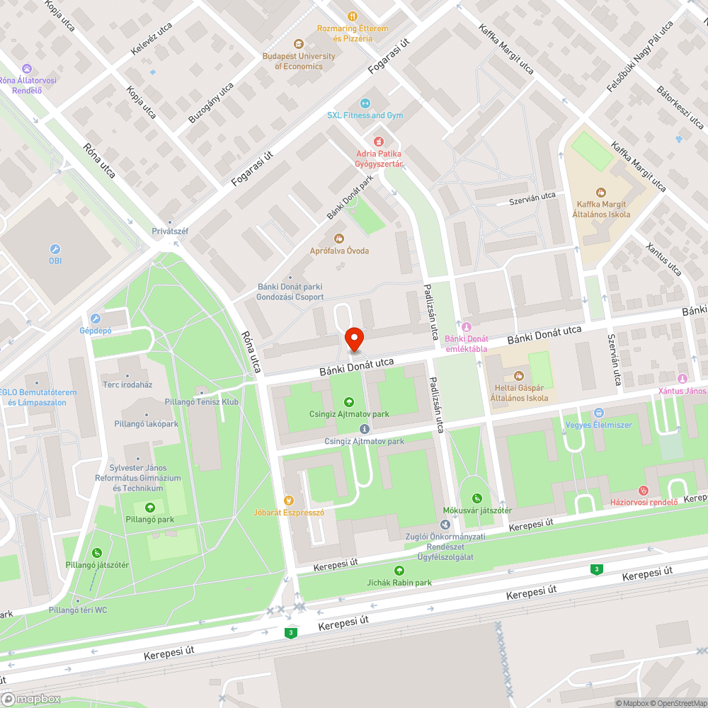 Balesetveszélyesen kivitelezett közműmunkák és felfestés bejelentés helye